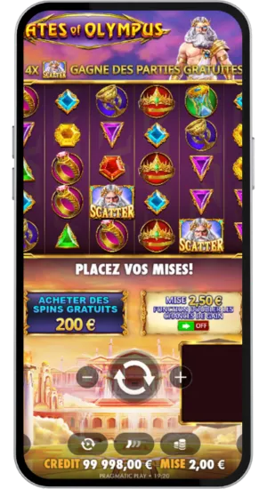 Déclenchement des tours gratuits